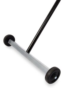 Master Magnetics - Magnetic Sweeper with Wheels, 14.5” - Pick up Nails, Needles, Screws and More 07263 33 71LSLrBrBL