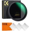 K&F Concept 82mm Variable ND Filter ND2-ND32 Camera Lens Filter (1-5 Stops) No X Cross HD Neutral Density Filter with 28 Multi-Layer Coatings Waterproof (Nano-X Series) 55 71LT7DyT7RL