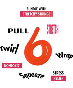 Liquid Motion Bubbler Sensory Toys – 2 Pc Set Bundle Stretchy String Fidget Toys Timer for Stress Relief and Anxiety Relief Great for Toddler, Children, Kids, Adults, Seniors, ADHD Autism ADD Orange 2 Pc Set -Orange 9 71LTMSD27PL