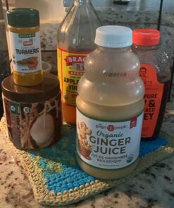 Organic Ginger Juice, 99% Pure Ginger Juice by The Ginger People – Drug Free Digestive Health, Original Flavor, Premium Quality Organic Ginger Juice, 32 Oz Organic-Ginger 32 Fl Oz (Pack of 1) 35 71LTTTj8LWL