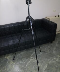 ZOMEI 65” Camera Tripod Compact Light Weight Travel Aluminum Camera/Phone Tripod for Canon Nikon with 2PC Quick Plates and Universal Phone Mount 11 lbs Load (Black) 70 71LTXLVucAL