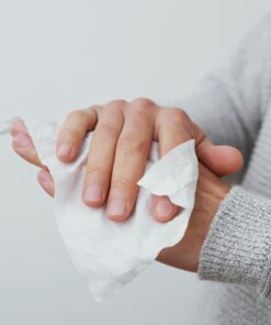 Sani-Hands Instant Hand Sanitizing Wipes - Ethyl Alcohol Wipes with Aloe, Vitamin E, Wrapped for Travel, Home, Outdoor - Individual Packet, 5 in. x 8 in., 100 Wipes, 1 Pack 20 71LUAJn9DL