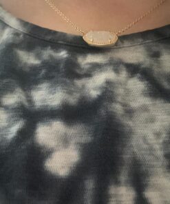 Kendra Scott Elisa Pendant Necklace for Women, Fashion Jewelry, 14k Gold-Plated GOLD - IRIDESCENT DRUSY 29 71LV2dfUYwL