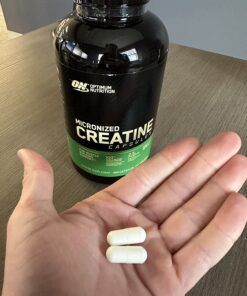Optimum Nutrition Micronized Creatine Monohydrate Capsules, Keto Friendly, 2500mg, 300 Capsules (Packaging May Vary) Unflavored - Capsules 300 Count (Pack of 1) 35 71LVkvmZf5L