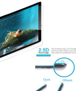 SEVROK 2-Pack Tempered Glass Screen Protector for iPad (9.7-Inch,2018/2017 Model,6th/5th Generation),iPad Air 1, iPad Air 2, iPad Pro 9.7-Inch, Apple Pencil Compatible, Case Friendly 20 71LVqbmIiL