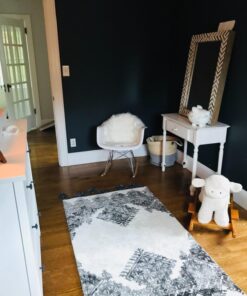 Modway Mid-Century Modern Molded Plastic Kid's Size Lounge Chair Rocker in White 35 71LXXcr5bYL