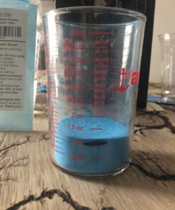 Glow in The Dark Pigment Powder - Neutral and Fluorescent Color for Art Painting, Fine Art, Nail Art Paint, and DIY Crafts - Non-Toxic, Long Lasting 10+ Color Options - Fluorescent Blue - (60 Grams) 60 Grams 37 71LY0yVzmEL