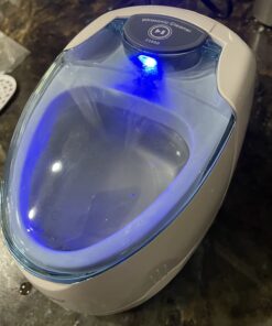 iSonic F3900 Ultrasonic Denture/Aligner/Retainer Cleaner for all dental and sleep apnea appliances, 110V 20W (tank no longer removable) , White , 0.4Pt/0.2L 01.F3900, AC110V 52 71LYCy6en7L