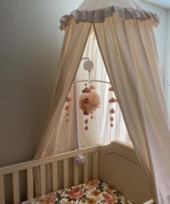 AFUNTA Baby Crib Mobile Music Box Holder Arm Bracket Nut Screw Box Mobile 16 71LYtBJY3EL