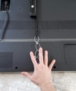 Sanus Super Low Profile MLL11-B1 TV Wall Mount for 37"-80" LED, LCD and Plasma Flat and Curved Screen TVs and Monitors Black 37 71LZEOrCoqL