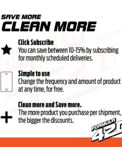 Formula 420 Cleaner - Pyrex, Glass, Metal and Ceramic - 12 Oz. Bottles. 2 Pack 32 71La8W3YZUL