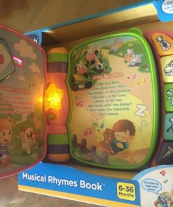 VTech Musical Rhymes Book, Pink Standard Packaging 33 71Lb4uCoQqL
