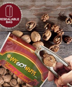 Raw California Walnuts In Shell – Premium Quality Whole & Unsalted Walnuts By We Got Nuts – Natural Healthy Snack For The Whole Family – Oil-Free & Diet-Friendly Flavor – Air-Tight Resealable Bag Package – 4 lbs 21 71LbcjjQxGL