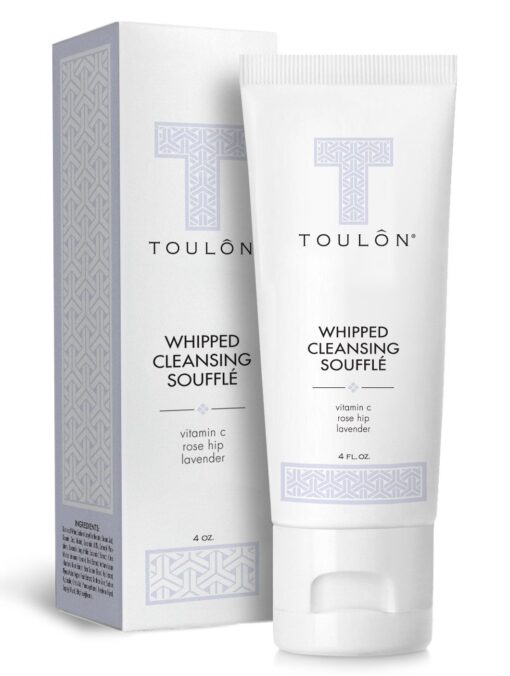 TOULON Anti Aging Face Wash; Oil Free & Moisturizing: Daily, Gentle Facial Cleanser for Make Up Removal with Vitamin C, Rosehip & Lavender for Men & Women