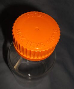 Pyrex 500mL Round Media Storage Bottles, with GL45 Screw Cap, Ea SINGLE 5 71Lc jIDKoL