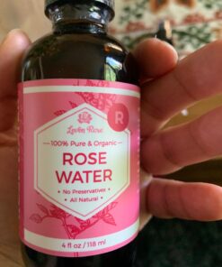 Rose Water Spray for Face by Leven Rose - Pure Natural Moroccan Rosewater Hydrosol Face Spray - Rose Water for Hair 4 oz 42 71Lc1U65fSL