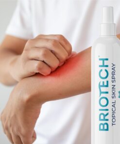 BRIOTECH Hypochlorous Acid Spray, Topical Skin Face & Body Mist, Support Irritations, Soothe Redness, Dry Skin & Scalp, Athletic Itch, Packaging May Vary 3.4 Fl Oz (Pack of 1) 28 71Lc49izFEL
