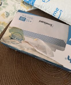 #10 Security Tinted Self-Seal Envelopes - No Window - EnveGuard, Size 4-1/8 X 9-1/2 Inches - White - 24 LB - 100 Count (34100) 100 Ct. 38 71LdGlhuWGL