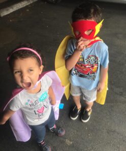 Rubie's Super Hero Cape Set Officially licensed DC Comics Assortment 4 Capes, 2 Masks, and 2 Headbands, One Size (Amazon Exclusive) Girls 23 71LdpTCQYfL