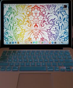 IBENZER Compatible with Old Version MacBook Air 13 Inch Case (2017-2010 Release), Models: A1466/A1369, Plastic Hard Shell Case with Keyboard & Screen Cover for Mac Air 13, Aqua, A13TBL+2 For Macbook Air 13'' A1466/A1369 69 71LfQF6XAAL