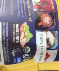 Easy Use Organic Stevia Powder 200g (7.05oz / 1600 Servings) All Natural Alternative Sweetener 12 x Sweeter than Processed Sugar with No Artificial additives & fillers 30 71LgPAi7duL