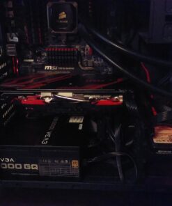 EVGA 210-GQ-1000-V1,1000 GQ, 80+ GOLD 1000W, Semi Modular, EVGA ECO Mode, 5 Year Warranty, Power Supply,Black 29 71Lgns9jVyL