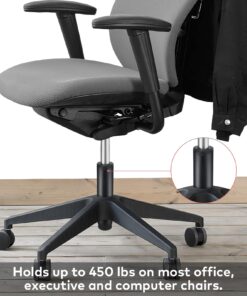 DOZYANT Gas Lift Cylinder Replacement,Hydraulic Pneumatic Shock Piston Heavy Duty (450 lbs) Universal Size Fits Most Executive Office Chairs, Highest End Class 4 Black 43 71LhBLg I0L