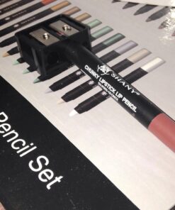 SHANY Chunky Eyeshadow Pencils Lip Liner, Eyeliner, Eye Pencils - Multi-Use Chunky Pencils for Eye Shadow, Lip Makeup, Lipstick with Vitamin E and Aloe Vera - Premium Packaging - Set of 30 Colors 56 71LiSKVwDRL