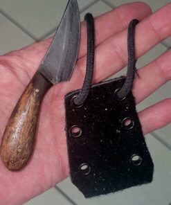 Szco Supplies 4.75” Small Slim Skinner Patch Outdoor Hunting Knife with Brown Leather Sheath (DH-7990) 41 71LifU3b0iL