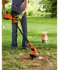 BLACK+DECKER 20V MAX* POWERCONNECT Cordless Garden Tiller Kit, Tool Only (LGC120B) 20V Cultivator/Tiller (Tool Only) 15 71Lj bCwlFL