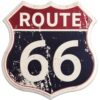 Route 66 Signs Vintage Road Signs Room Decor High Way Metal Tin Sign for Home Garage Wall Decorations 12× 12 Inches Route 66 27 71Lj8OLDCVL