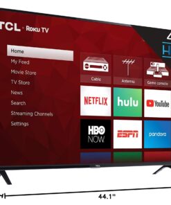 TCL 50S425 50 Inch 4K Smart LED Roku TV (2019) 50 in TV only 32 71Ljm42xxL