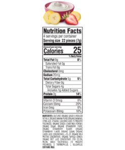Happy Baby Organics Greek Yogis Freeze-Dried Greek Yogurt and Fruit Snacks Strawberry/Banana, 1 Ounce Bag (Packaging May Vary) 11 71LkfJqrM4L
