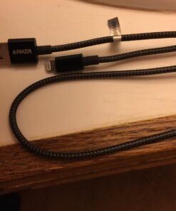 Anker iPhone Charger Cable, (2-Pack) 6ft Lightning Cable, Premium Nylon USB-A to Lightning Cable, MFi Certified iPhone Charger Cable for iPhone SE/Xs/XS Max/XR/X/8 Plus/7/6 Plus, iPad, and More. Black 2 32 71LkvuuxYrL