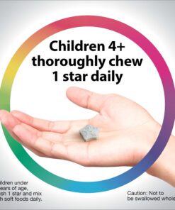 Rainbow Light Kids One Multivitamin, Chewable Multivitamin for Kids Provides Healthy Growth and Immune Support, With Vitamin C, Zinc, & B Complex, Vegetarian and Gluten Free, Fruit Punch, 90 Count 90 Count (Pack of 1) 37 71LlDAhlRML 3