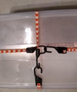 Keeper 06119 Adjustable Flat Bungee Cord, Multicolor 1 Count (Pack of 1) 27 71LlJtkULQL