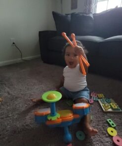 VTech KidiBeats Kids Drum Set, Orange Standard Packaging 29 71Llc6 qM9L