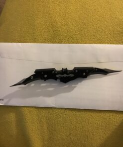 Icetek Sports Batman Dual Blade Knife, Black, 11.5" Large 17 71Lly45 ZbL 1