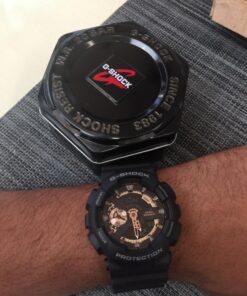 G-Shock X-Large Combi GA110 Black/Rose Gold 48 71Lm PgN3tL