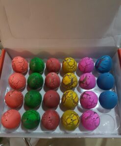 Jofan 24 PCS Dinosaur Eggs That Hatch Growing Easter Eggs with Mini Dinosaur Toys Inside for Kids Boys Girls Easter Basket Stuffers Gifts Fillers Party Favors Supplies 56 71Lmv461FuL