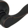 Legend 809153 Wave Style Handle Dummy Leverset, US613 Oil Rubbed Bronze Finish