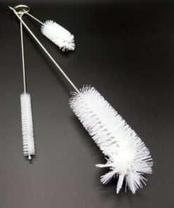 Living and Giving 3Pcs Set of Bottle Cleaning Brushes Kitchen Nylon Multifunction Clean Brush Set (L.&G.) White One Size 18 71LnhjCaDsL