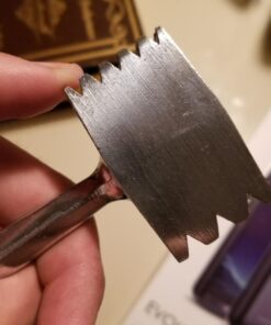 HIC Kitchen Meat Tenderizer Ice Cracker Marinating Prep Tool, Double-Sided, Heavyweight Aluminum, 8.5-Inches, Ideal for Tougher Cuts, Nonporous, Hand Wash Aluminum Tenderzier 21 71LpkeeyAhL