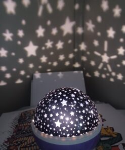 MOKOQI Star Projector Night Lights for Kids, Birthday Gifts for 1-4-6-14 Year Old Girl and Boy, Projection Lamp for Kids Bedroom, Glow in The Dark Stars and Moon for Child Asleep Peacefully- Purple 33 71LpmSmvsKL