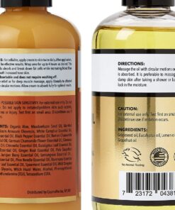 Cellulite Massage Oil & Hot Cream - 100% Natural Cellulite Oil & Gel, Highly Absorbable, Firm, Tone, Tighten & Moisturize Skin - Soothes Muscles 8.8 oz 20 71LqNPXKp6L 2