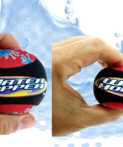 JA-RU Pro Hopper Skip Water Bouncing Ball Professional Fidget Skip Ball Pool Bounce Balls Toys. Skipping Beach Ball. Outdoor Game Party Favor Pool Toy for Kids and Adults 880 1 Ball 12 71LqNgKI38L