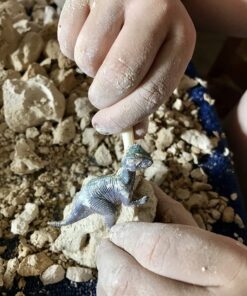 Dig a Dozen Dino Egg Dig Kit for Kids - Dinosaur Toys Gift 3-12 Year Old - 12 Eggs & Surprise Dinosaurs - Science STEM Activities - Educational Boy Toy Party Gifts for Boys & Girls Ages 3-5 4-7 5-7+ 51 71Lqjvuya8L