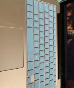 MOSISO Case Only Compatible with MacBook Pro Retina 13 inch (Models: A1502 & A1425) (Older Version Release 2015 - end 2012), Plastic Hard Shell Case & Keyboard Cover & Screen Protector, Airy Blue 69 71LqpG6aShL 2