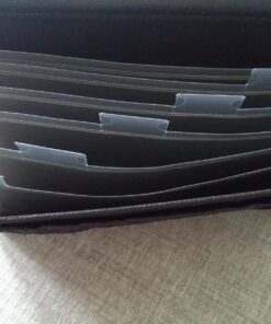 iQ Plus Premium 7 Pocket Fabric Expanding Folder, 13 x 10 Inches, Color Will Vary (34107) 12 71LqpWJJ4QL