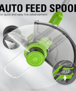 Greenworks 0.065" 3-Pack Single Line Auto-Feed Replacement String Trimmer Line Spool 13 71LquTyThHL